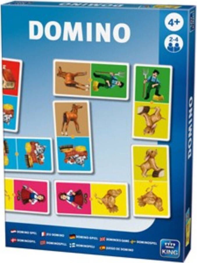 King Boerderij Domino Spel 4+