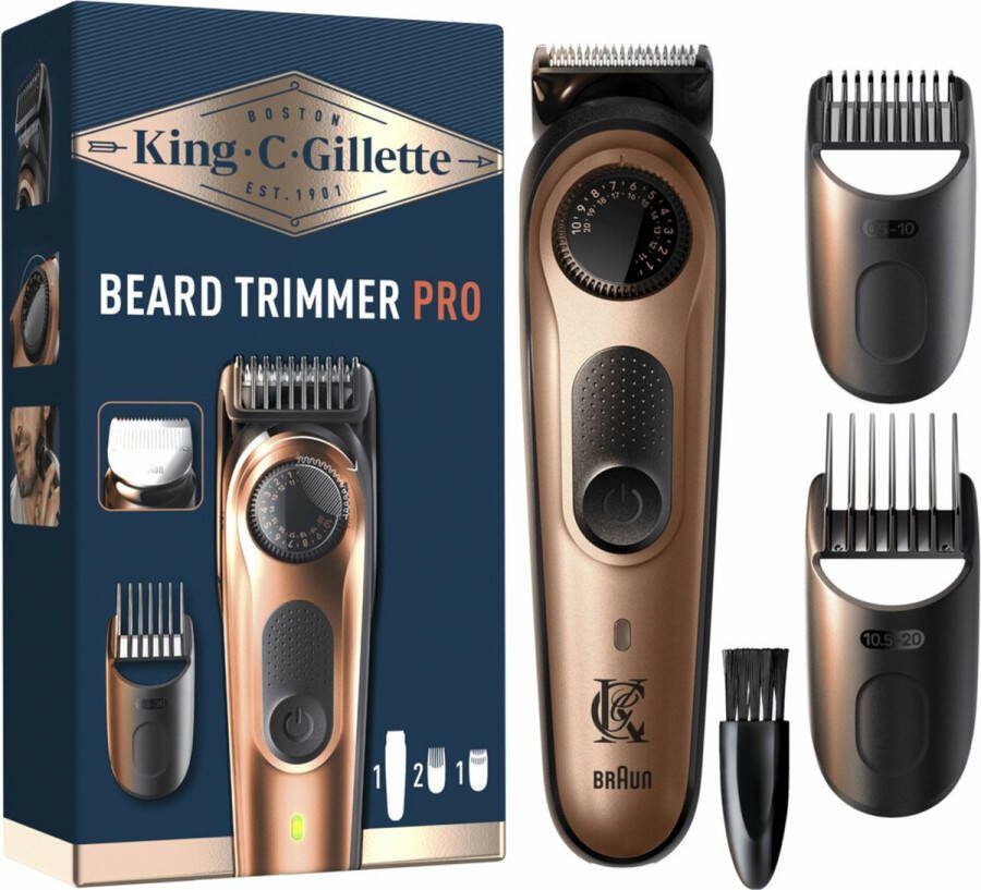 King C. Gillette 3x Baardtrimmer Pro