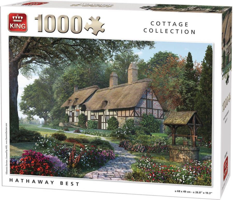 King Cottage Collection Hathaway Best 1000 stukjes
