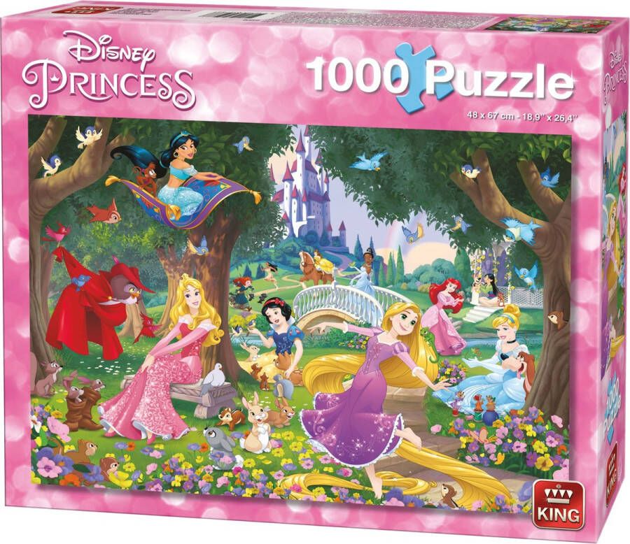 King Disney Puzzel 1000 Stukjes Beautyful Day Legpuzzel (68 x 49 cm)