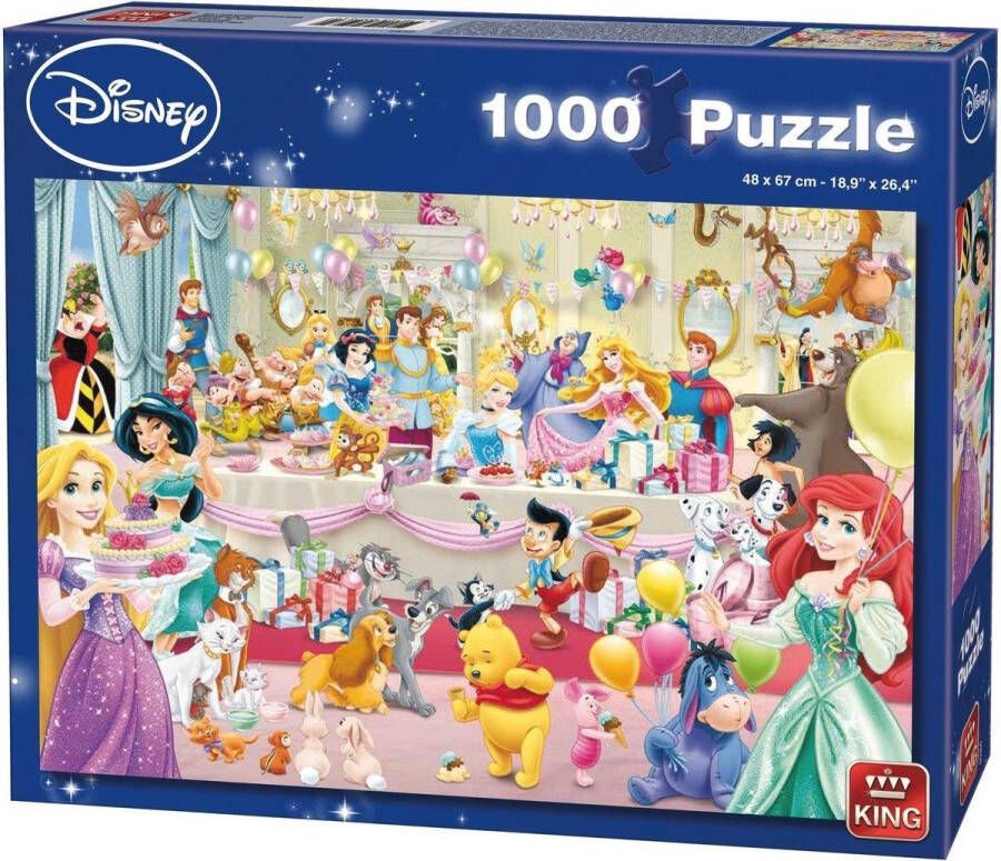 King International King puzzel Disney happy birthday 1000 stukjes