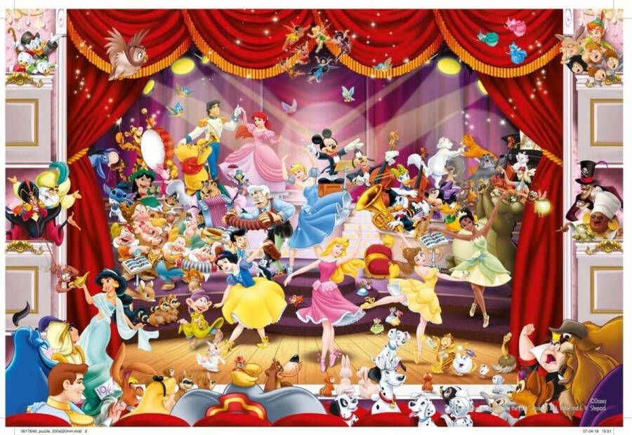 King Disney Tearoom Puzzel 99 stukjes