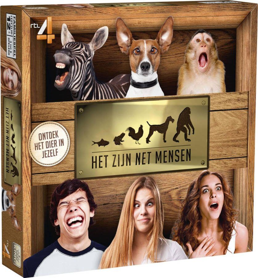 King Het Zijn Net Mensen Bordspel
