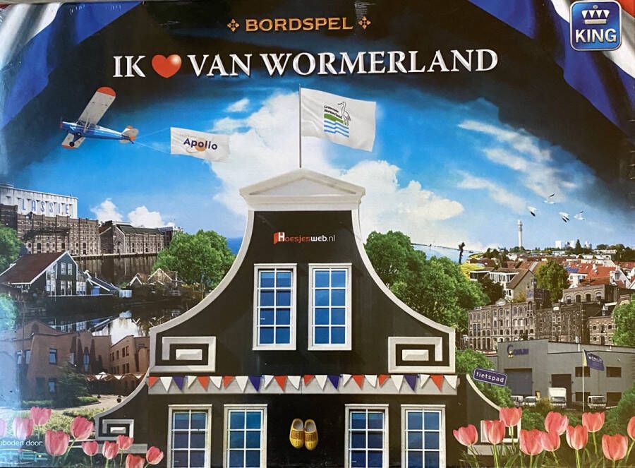 King Ik hou van Wormerland bordspel