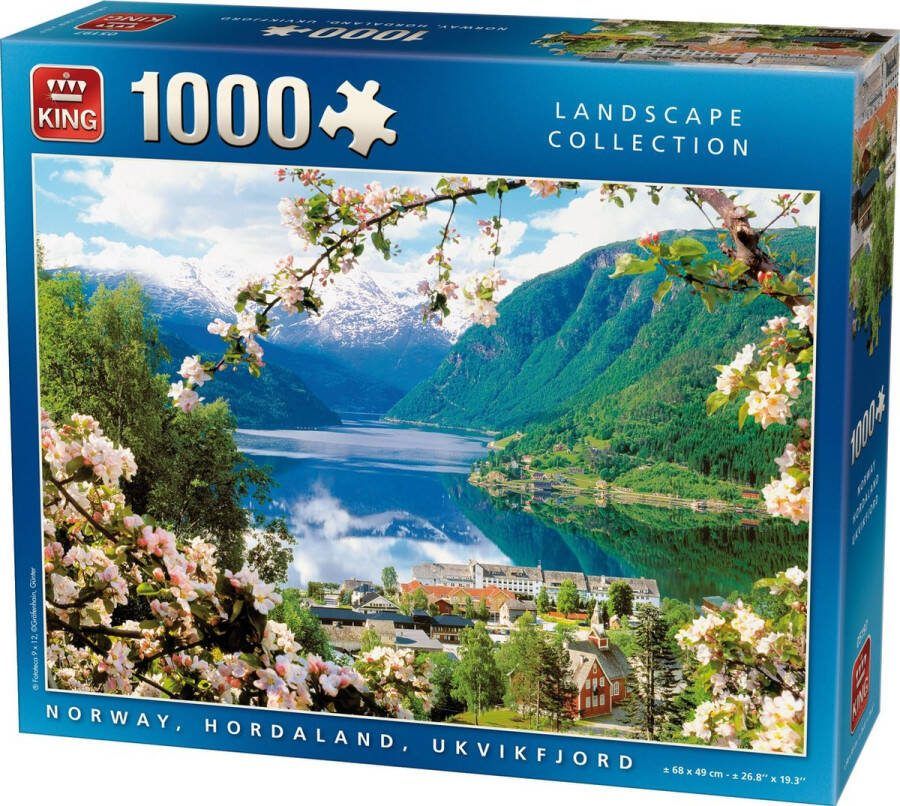King International Generic 1000 Ukvikfjord Puzzel