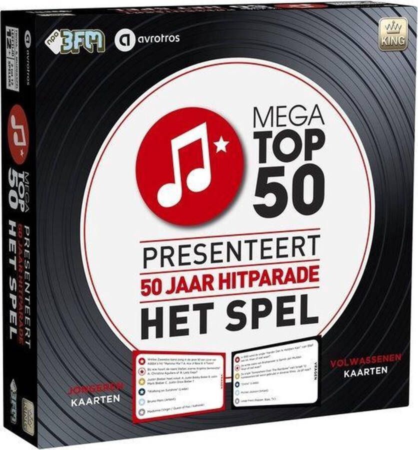 King International Mega Top 50 Spel '50 jaar