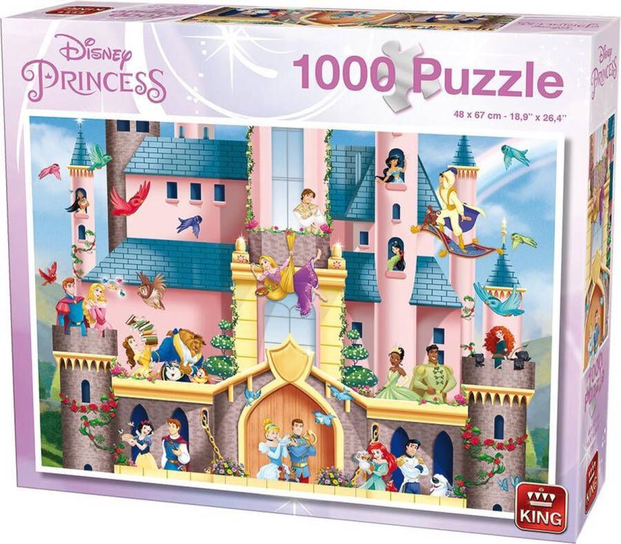 Dobeno King legpuzzel Disney Princess Magical Palace 1000 stukjes