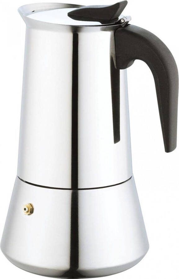KINGHOFF Percolator RVS Espressomaker koffiezetapparaat voor 9 kopjes espresso