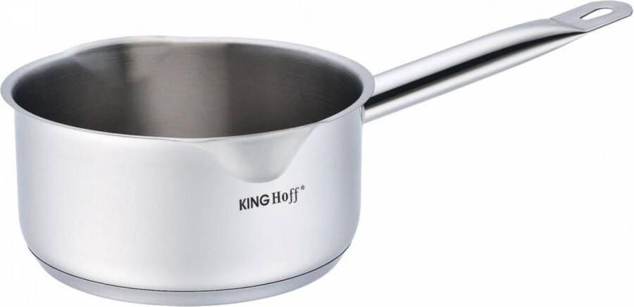 KINGHOFF 1124 steelpan Ø14 cm rvs alle warmtebronnen