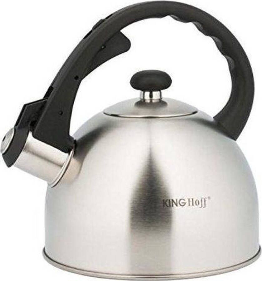 KINGHOFF 1323 fluitketel 2L RVS alle warmtebronnen