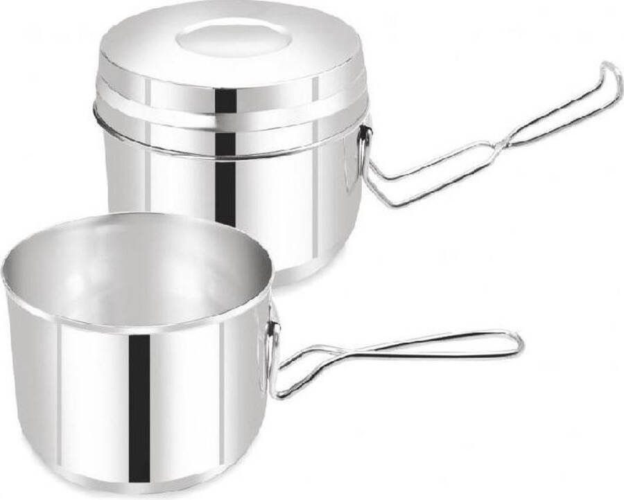 KINGHOFF kampeerpannen KH-1373 3 stuks