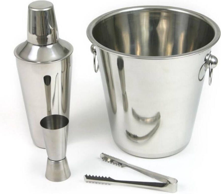 KINGHOFF KH-1244 bartending accessoires Bucket + Shaker