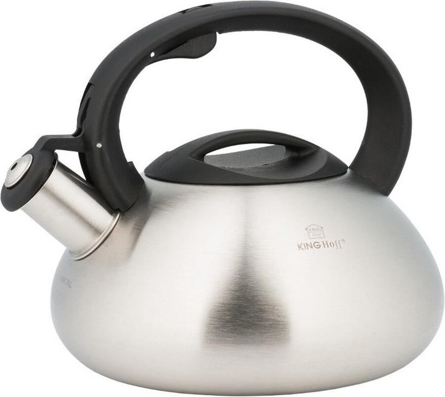 KINGHOFF 3269 Fluitketel RVS Satijn 3 liter