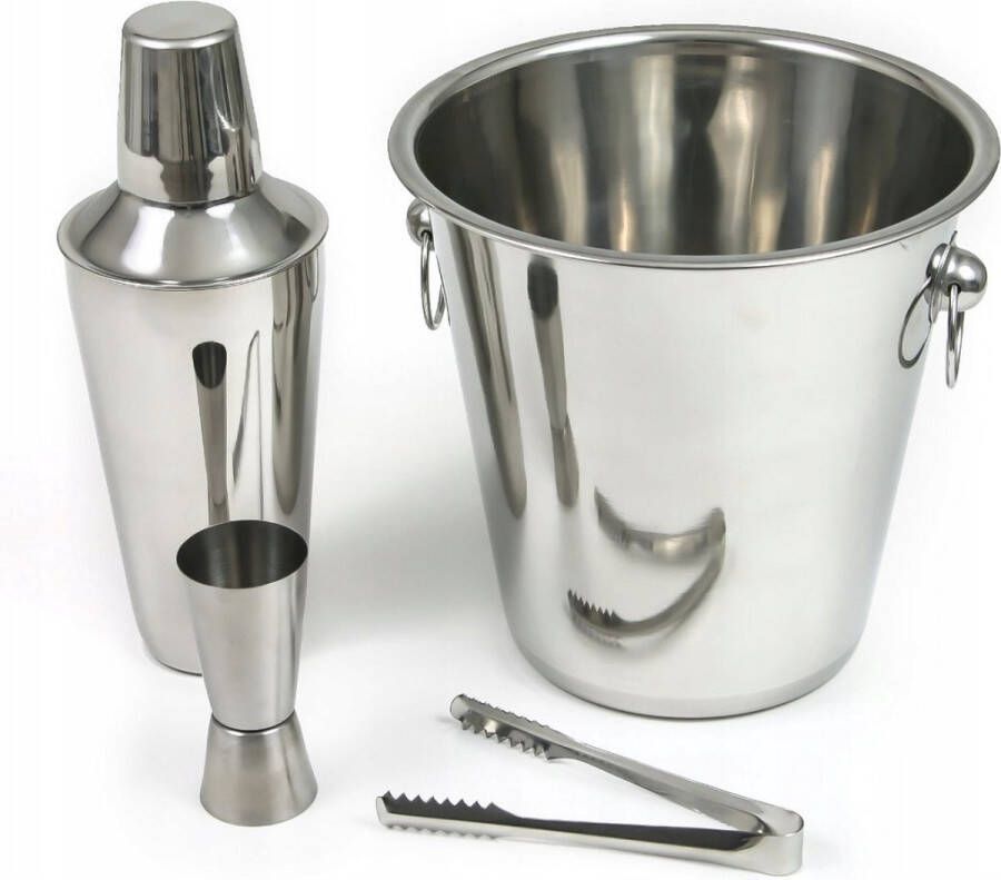 KINGHOFF Top Choice bartending accessoires Bucket + Shaker