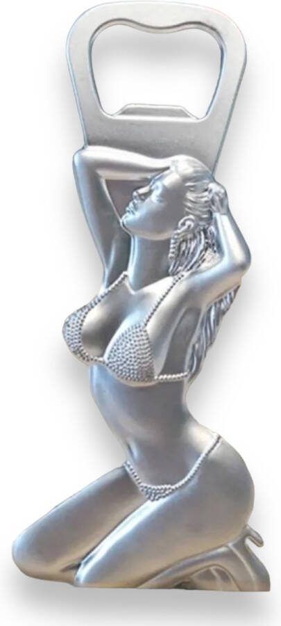 Kinky Pleasure Flair Toevoegen aan je Bar met de Sexy Vrouw Flesopener met Magneten