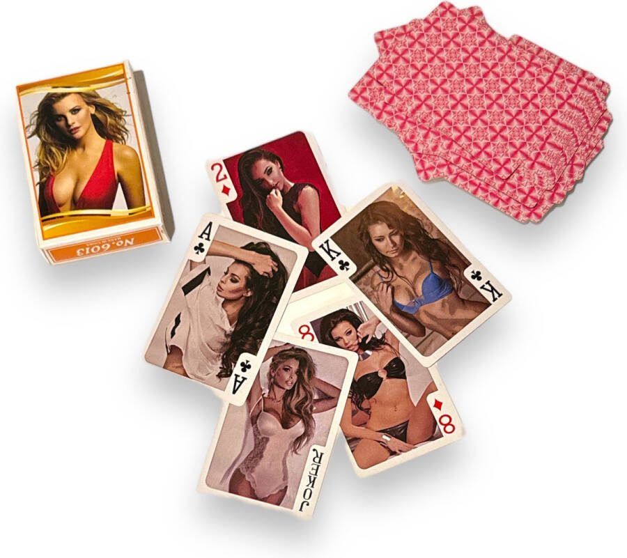 Kinky Pleasure Verleidelijke Speelkaarten Sexy Girls