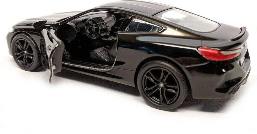 Kinsmart BMW M8 Competition Coupé (Zwart) (12 cm) 1 38 Modelauto Schaalmodel Model auto