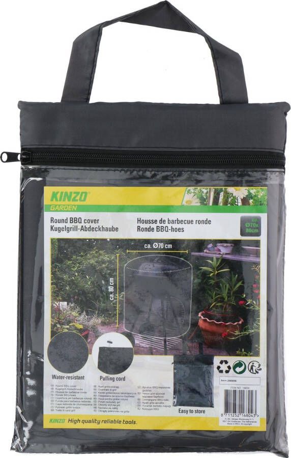 Kinzo Garden barbecuehoes rond Ø 70 cm