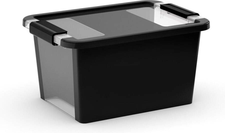 KIS Bi Box – Opbergbox – 11L – 36 5x26x19cm Zwart