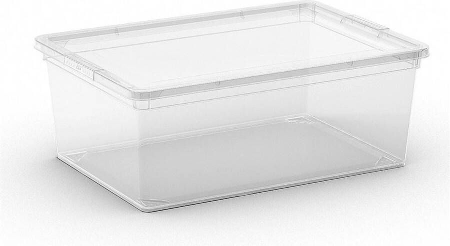 Kis C Box Opbergbox 11 L 37x26x14cm Transparant