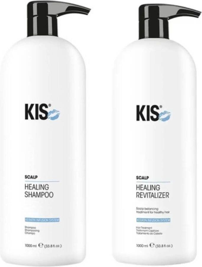 KIS Healing KeraScalp Shampoo & Revitalizer 2x1000ml