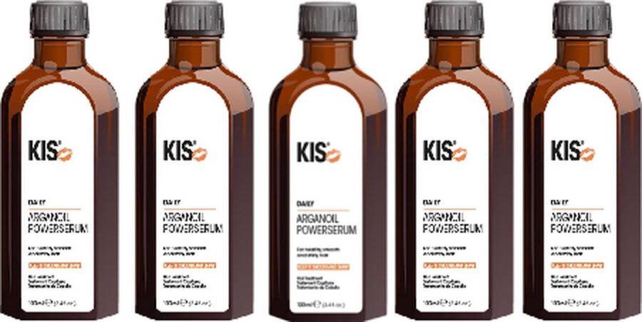 KIS Kappers Argan Oil Power Haarserum voordeelverpakking 15 x 100 ml