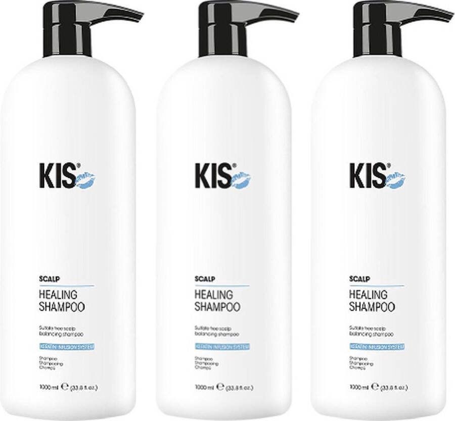 KIS Kappers KeraScalp Healing voordeelverpakking 6 x 1000 ml Shampoo