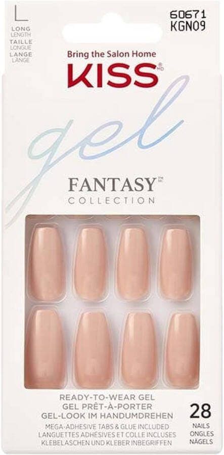 Kiss Gellak Gel Fantasy Nails Kunstnagels 28 stuks Nepnagels Ab Fab