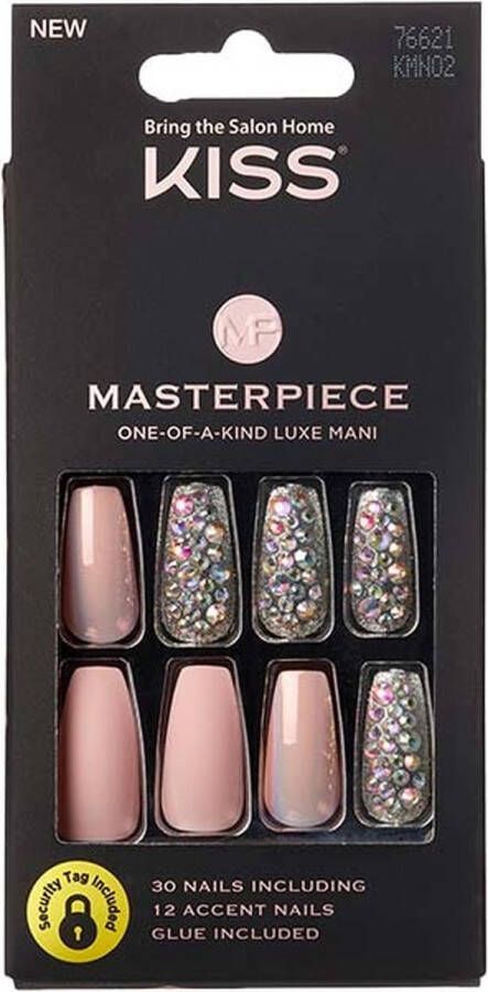 Kiss Gellak Masterpiece Nails Kunstnagels Inclusief nagellijm 30 stuks Everytime I Slay