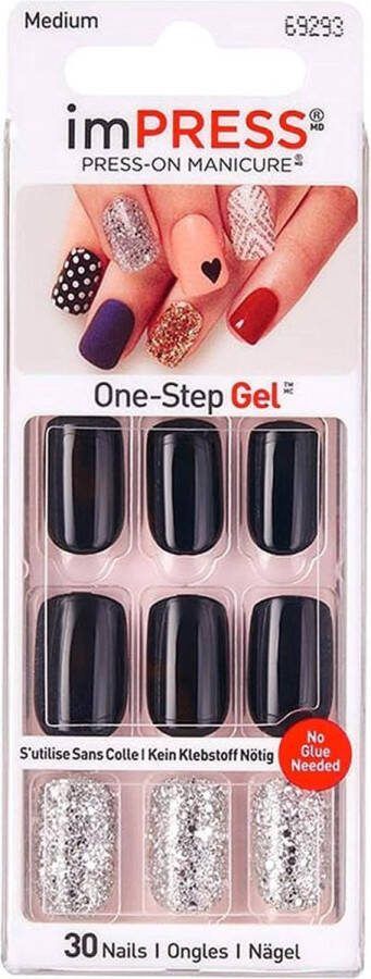 ImPRESS Kiss Press-on Manicure Play It Loud- Kunstnagels Nagels Press on nails Plaknagels Nepnagels 30 stuks Beste Kwaliteit