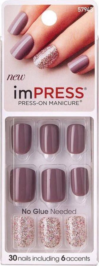 ImPRESS Kiss Press-on Manicure So Unexpected- Kunstnagels Nagels Press on nails Plaknagels Nepnagels 30 stuks Beste Kwaliteit