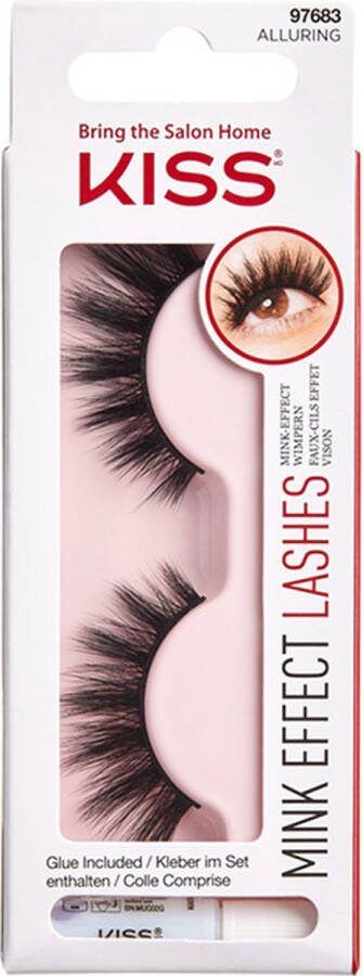 Kiss Wimpers Kunstwimpers Mink Alluring Wimperextensions Lashes Nep Wimpers Alluring