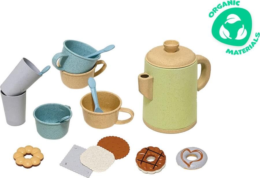 Kitchen Toys Theeservies Met Lekkernijen Speelset Gerecycled