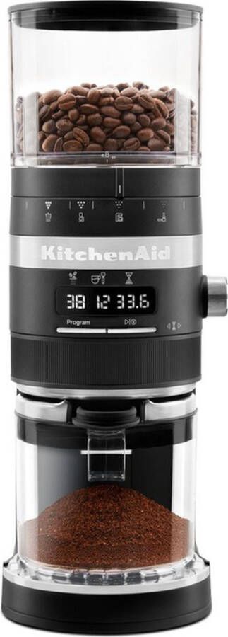 Kitchenaid Artisan Koffiemolen 5KCG8433EBM Matzwart | Koffie Toebehoren | Accessoires&Toebehoren Keukenapparaten toebehoren | 8003437607776