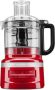KitchenAid Foodprocessor Multifunctionele Keukenmachine voor verschillende soorten ingrediënten Compacte keukenapparatuur voor hakken snijden raspen kneden 1 7 L Rood - Thumbnail 2
