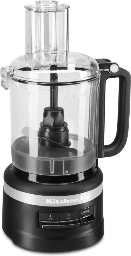 KitchenAid Foodprocessor Multifunctionele Keukenmachine voor verschillende soort en ingrediënten Hakken snijden raspen kneden 2 1 L Mat zwart