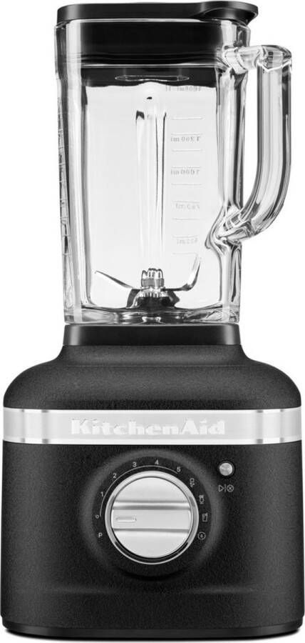 KitchenAid 5KSB4026EBK Blender K400 voor op aanrecht 1 4 L Artisan Vulkaanzwart
