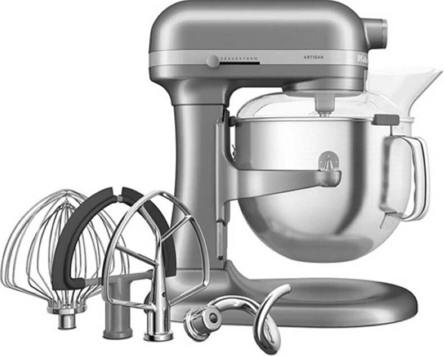 KitchenAid 5KSM70SHXECU Staande mixer 375 W Contour Silver