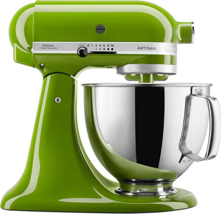 KitchenAid Artisan 4 8 l Groen 58 RPM Keukenmachine 220 RPM Kloppen Kneden Mixen 2 7 kg