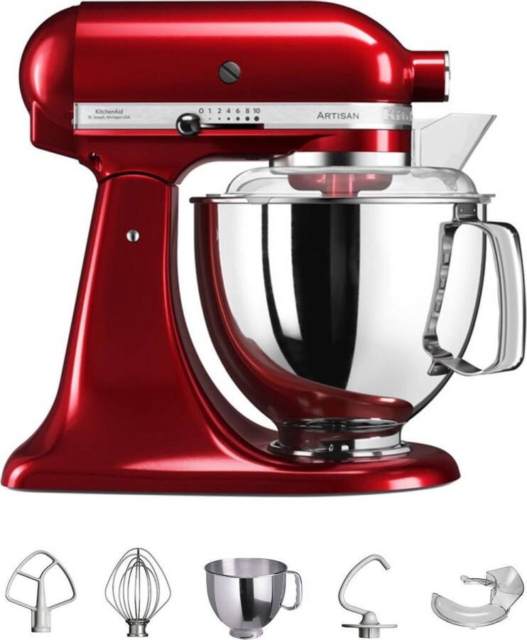 KitchenAid Artisan 5KSM150PSER Keukenmachine Keizerrood