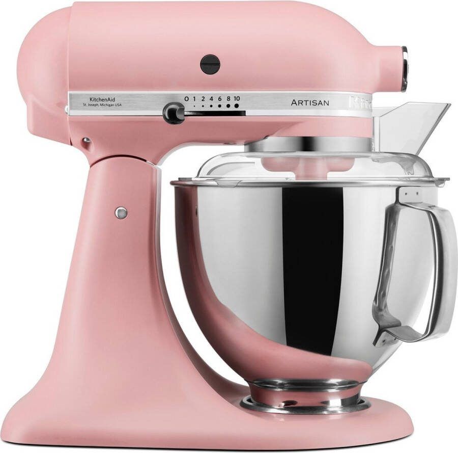 Kitchenaid Keukenmachine Artisan kantelbare kop dried rose 4.8 liter 5KSM175PSEDR