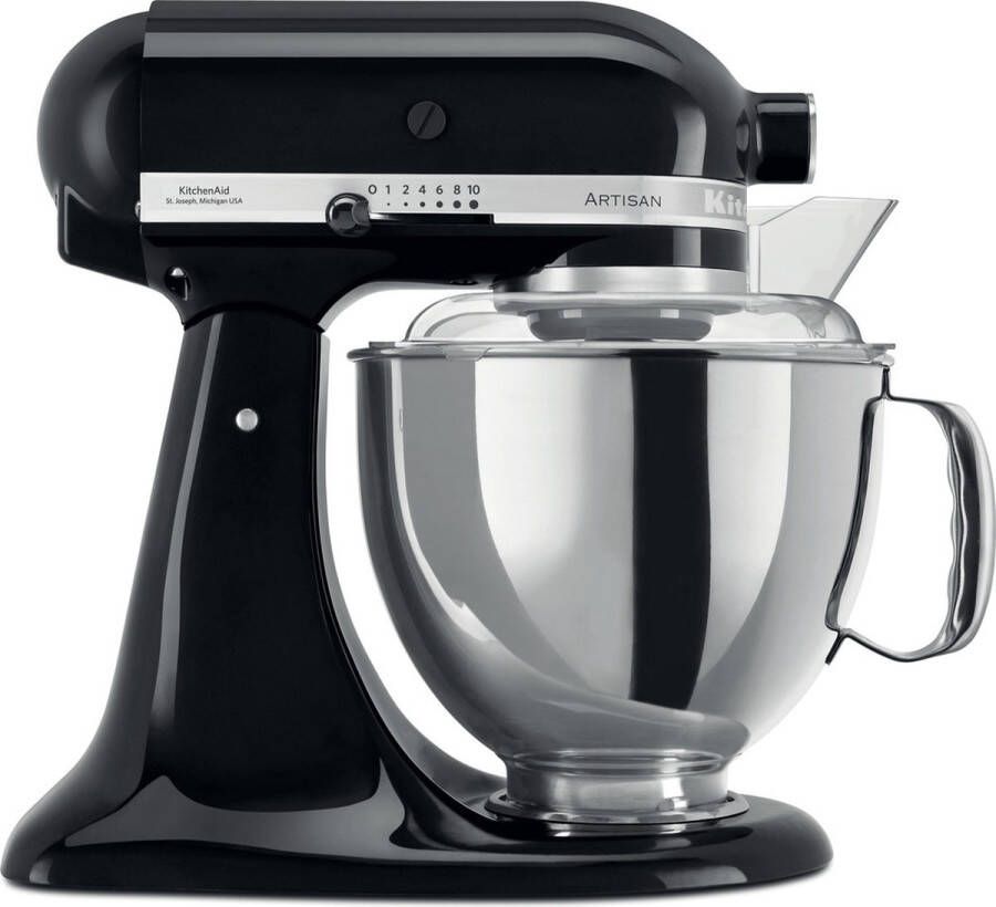 Kitchenaid Artisan 5KSM175PSEOB Onyx Zwart | Keukenrobots | Keuken&Koken Keukenapparaten | 5KSM175PSEOB - Foto 3