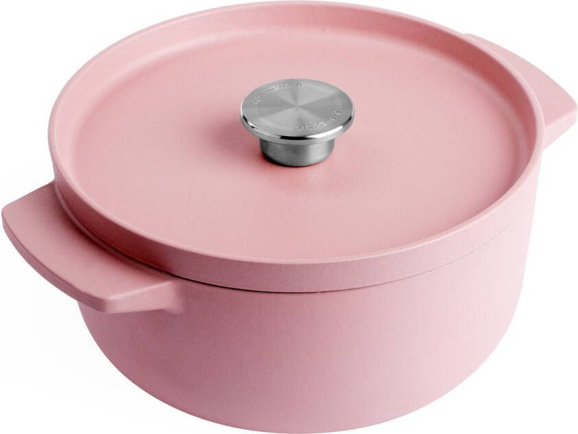 KitchenAid braadpan emaille 22cm dried rose limited edition