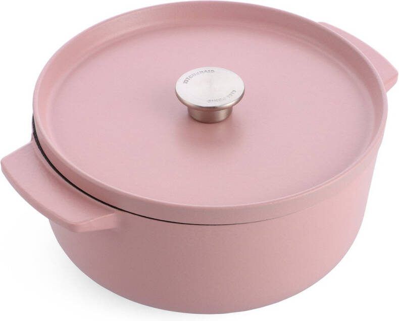 KitchenAid braadpan emaille 26cm dried rose limited edition