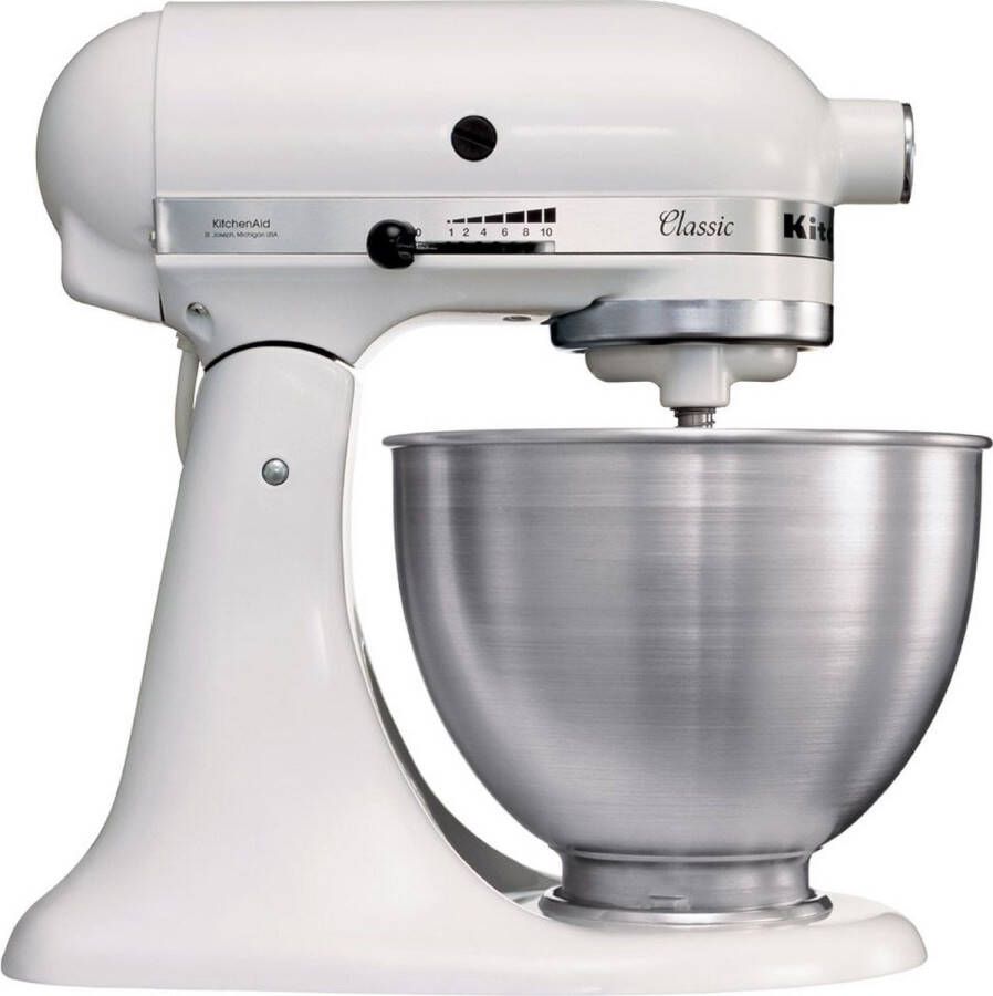 KitchenAid Classic K45SSEWH Keukenmachine Wit