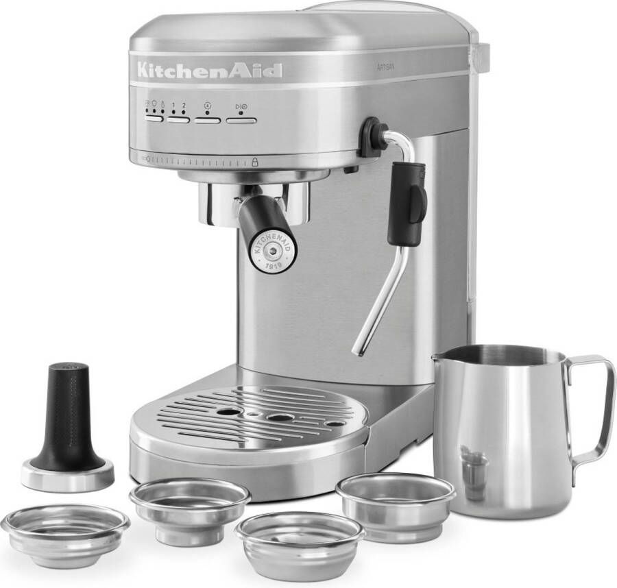 Kitchenaid Artisan Espresso 5KES6503ESX Roestvrijstaal | Espressomachines | Keuken&Koken Koffie&Ontbijt | 8003437607530