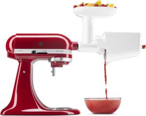 KitchenAid Pureerhulpstuk 5KSMFVSP functioneert alleen in combinatie met de vleesmolen 5ksmfga