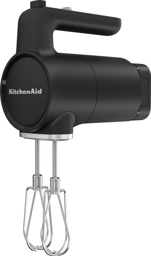 KitchenAid handmixer Go Draadloze handmixer met 7 snelheden met batterij Zwart