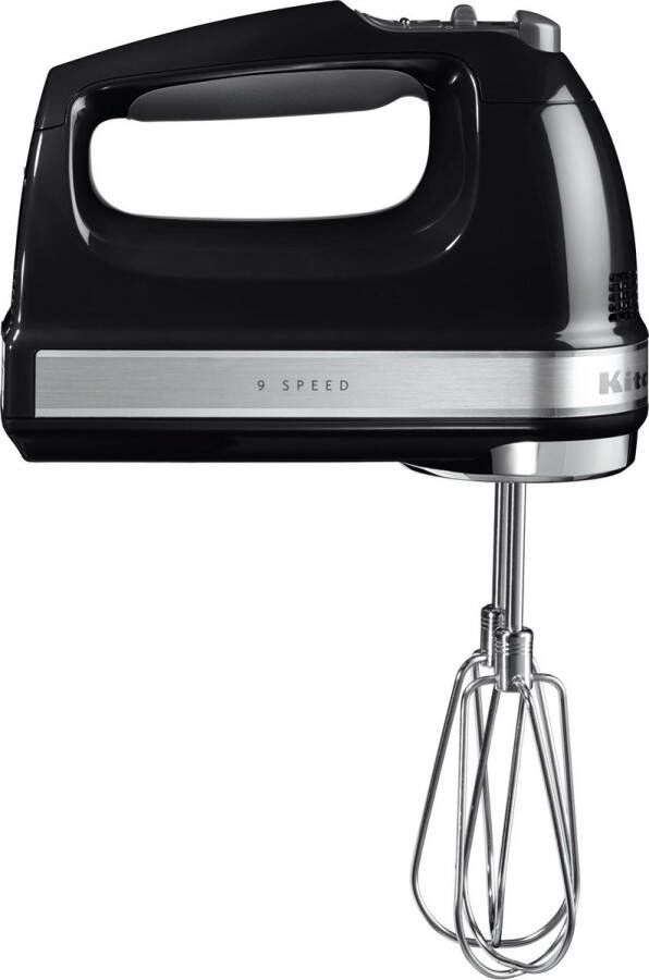 KitchenAid Handmixer met 9 snelheden Artisan 5KHM9212EOB Onyx zwart