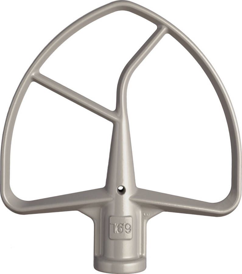 KitchenAid 5K7FB Platte menghaak RVS